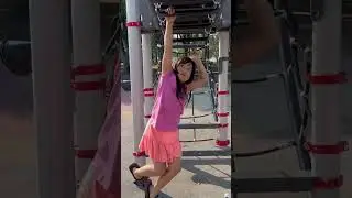 Monkey bar back to school practice! #monkeybars #excercise #parkour