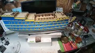 Wooden model Ship build #46