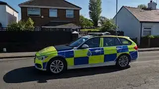 Merseyside Police - BMW 330D - Roads Policing Unit Responding