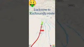 Lucknow India to Kathmandu Nepal best travel route 😍😍#shorts #viralvideo
