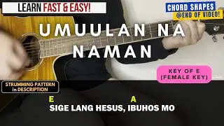 Umuulan Na Naman Guitar Chords and Lyrics