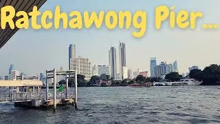 Spaziergang durch Chinatown zum Ratchawong Pier Chao Phraya River