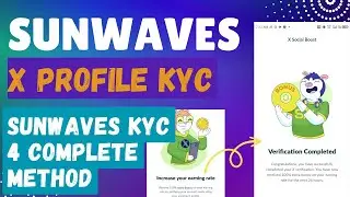 Sunwaves Kyc Verification | Sunwaves New KYC Kaisay Kray | Sunwaves Kyc 4 Complete Method