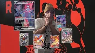 INSANE Destined Rivals ETB Opening! Pulling Mewtwo ex & Team Rocket Bangers?!