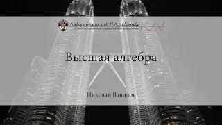 Лекция 9 | Высшая алгебра | Николай Вавилов | Лекториум