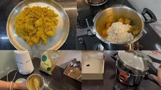 New Buy for Kitchen ♥️ Easy & Tasty Chicken Pulao in Cooker😍 Must Try Recipe🤘 #chicken #chickenpulao