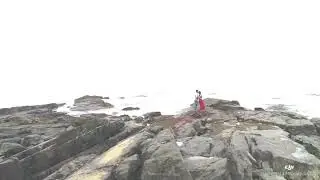 Drone rentals in Goa - aerial photography in Goa -pre wedding shoot- no edits