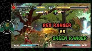 Red Ranger vs Green Ranger - Power Rangers Battle for the Grid PC