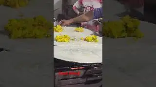 Dosa (food) || Dosa with sambar and chutney