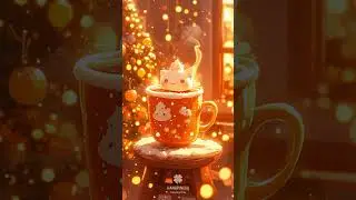 POV: The only sound you need on a snowy day ☕❄️ #lofi #cozy