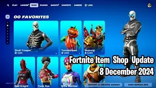 🚨 Fortnite Item Shop Update: December 8, 2024 (7 December 2024 for USA)! Miles Morales, Red Knight👑