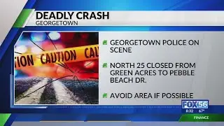 Georgetown PD investigate fatal crash