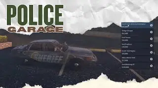 [QBCore] | Qbcore Police Garage Script &ndash; Police Vehicle Spawning | FiveM Script