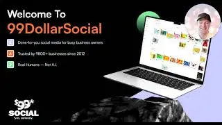 $99/Month Done-For-You Social Media for Small Businesses (How It Works)