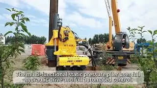 Hydraulic Static Pile Driver