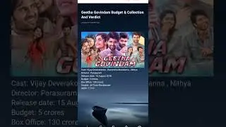 Geetha Govindam Budget & Collection And Verdict