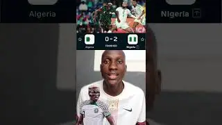 Semi-final bound! Nigeria crush Algeria 2-0 to set up a blockbuster showdown with Morocco #shorts