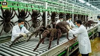 Inside a Gigantic Tarantula Processing Facility &mdash; From Arachnids to Life-Saving Medical Compounds