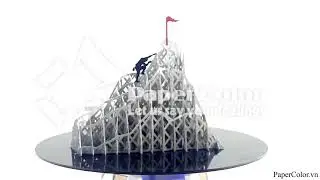 Mount Everest Pop up Card - 3D Cards Pop-Up Manufacturer Vietnam