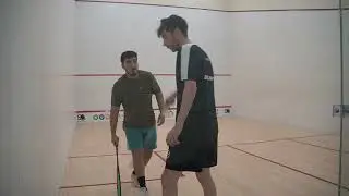 Squash solo coaching ft Lewis Doughty