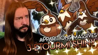 IMPOSSIBLE DE VOIR CES 3 ETOURMI SHINY | Pok&eacute;mon Ecarlate / Violet
