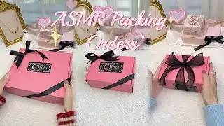 ASMR Jewelry Packing Compilation | No Talking, No Music🎀#unboxing  #jewelry #packingorders #asmr