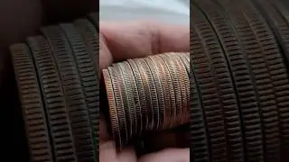 🎄Christmas 2023 Collection Dump Video (short #13) #silver #coinrollhunting #halfdollars #coin #money