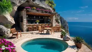 Cliffside Escape & Ocean Waves | Soft Jazz for Relaxation & Chill Vibes