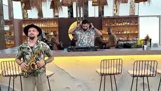 Sunset Afro House DJ Set ft. Live Saxophone DJasonMusic ft. Owlysax