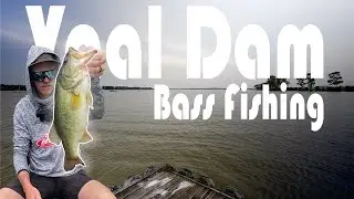 Fishing One Of The Biggest Dams In South Africa For Big Aggressive Bass !!!!!!