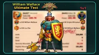 William Wallace Ultimate Test - Rise of Kingdoms