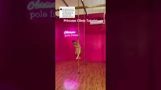 Learn to climb a #pole 💪🏼 #tutorial #tutorials #poledance #poledancer #climb #beginnerpoledance