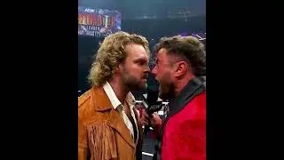 Hangman Adam Page just got one over on MJF?!!  #aewdynamite