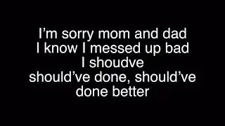 I&rsquo;m Sorry Mom And Dad ~Anna Clendening