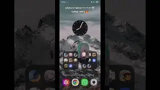 ONEUI 8 SMOOTH GAME APPS TEST😏🤫 #ONEUI #SAMSUNG