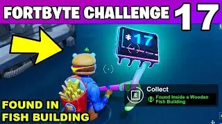 Fortbyte #17 Location - Si trova all'interno di una costruzione PESCE DI LEGNO
