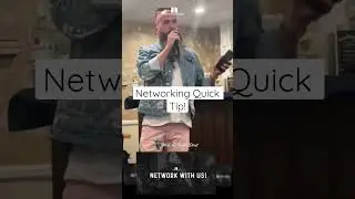 Networking quick tip #networking #events #contacts
