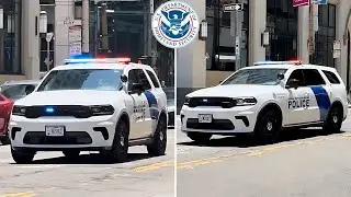 *RARE* Federal Protective Services Police Responding CODE 3 FAST! (Homeland Security)