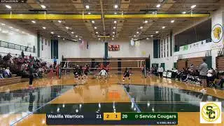Service Cougars vs. Wasilla Warriors (2024.09.26)