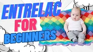 Step-by-Step Entrelac Crochet Baby Blanket Tutorial with Bernat Yarn 👶