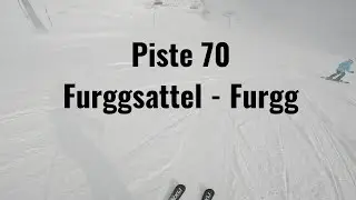 Zermatt Ski POV | Furggsattel to Furg | Piste 70 (Raw footage)