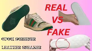 GUCCI SCREENER SNEAKER REVIEW 2023 |FAKE OR REAL ?WAHT'S THE BIGGEST DIFFERENCE