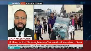&ldquo;Pure Insanity&rdquo;: Edward Ahmed Mitchell (CAIR) Slams Gaza Visa Ban on TRT World