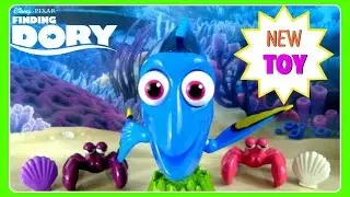 Changing Looks Dory Finding Dory TOY!  Disney Pixar Finding Dory New TOY!  Make Silly Dory With Acce