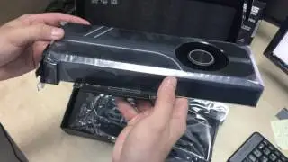 Распаковка ASUS Geforce GTX 1060 Turbo 6 Gb