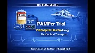 PAMPer :Prehospital Plasma during Medical Transport in Trauma Patients at Risk for Hemorrhagic Shock
