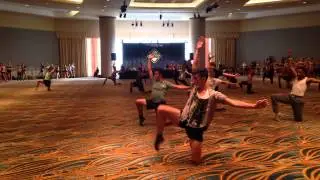 Brandon Chang taking Mark Meismer's class at Dancerpalooza