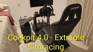 Analise Cockpit 4.0 Extreme Simracing + update de setup e suportes de mouse/teclado em impress&atilde;o 3d