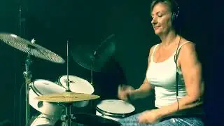 Debbie Face - Cars - Gary Numan - Drum Cover 