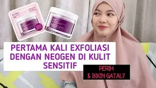 EXFOLIASI UNTUK KULIT SENSITIF REVIEW NEOGEN WINE || PERTAMA KALI EXFOLIASI DENGAN NEOGEN